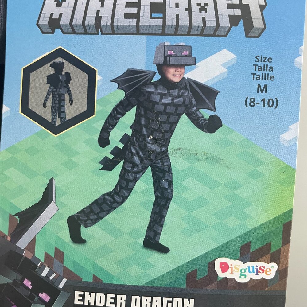 Minecraft Ender Dragon Halloween costume for kids